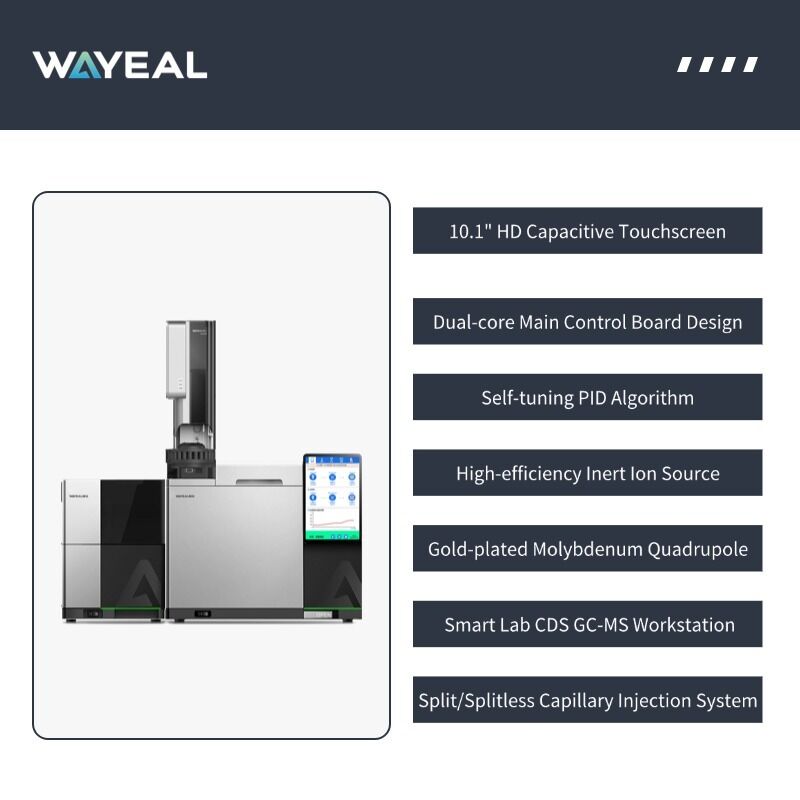 Китайская марка GM6100 Газовая хроматография Масс-спектрометрная система с 16 инъекционными битами