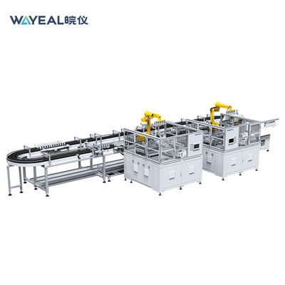 Автоматический вакуум он протекает машина утечки гелия системы детектора испытывая для батареи лития